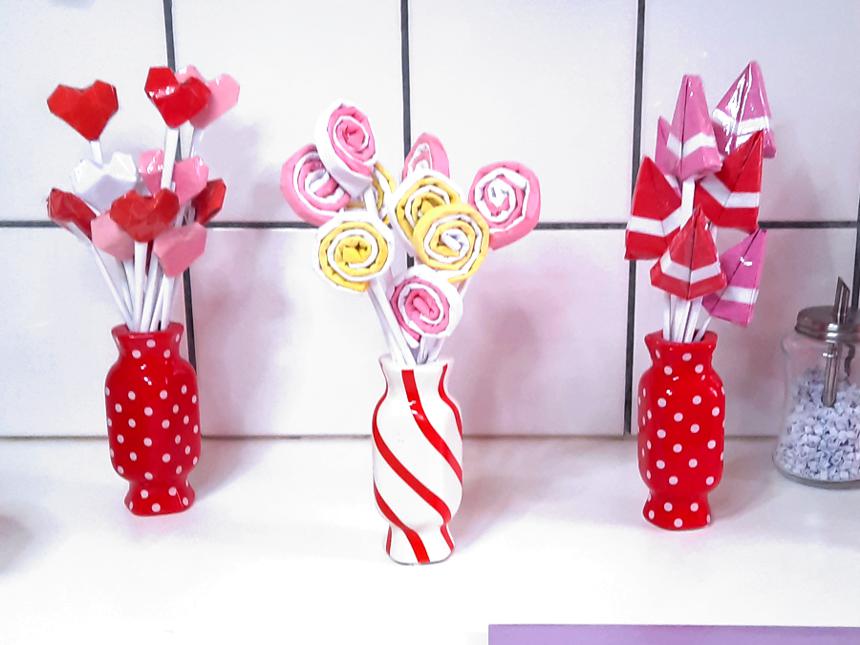 Lollies van papier