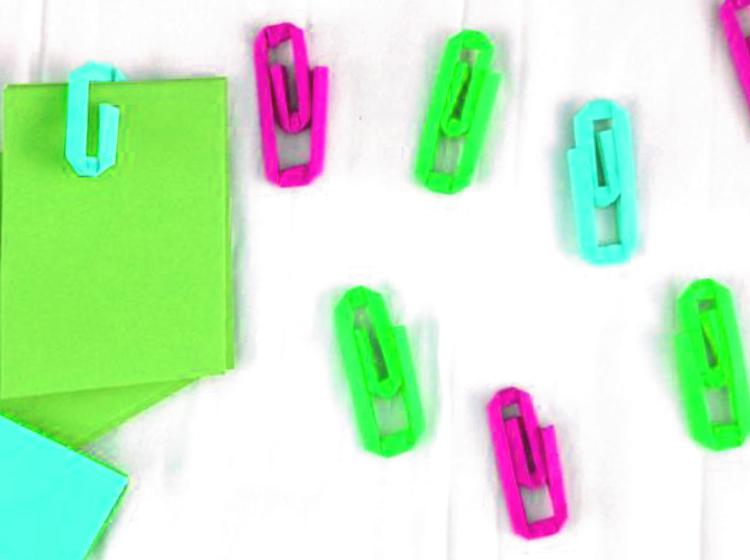 Origami Paperclips