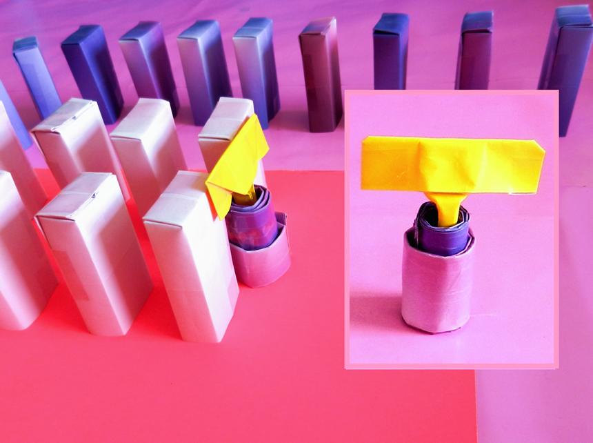 Paper Domino Switch Paper Domino Switch