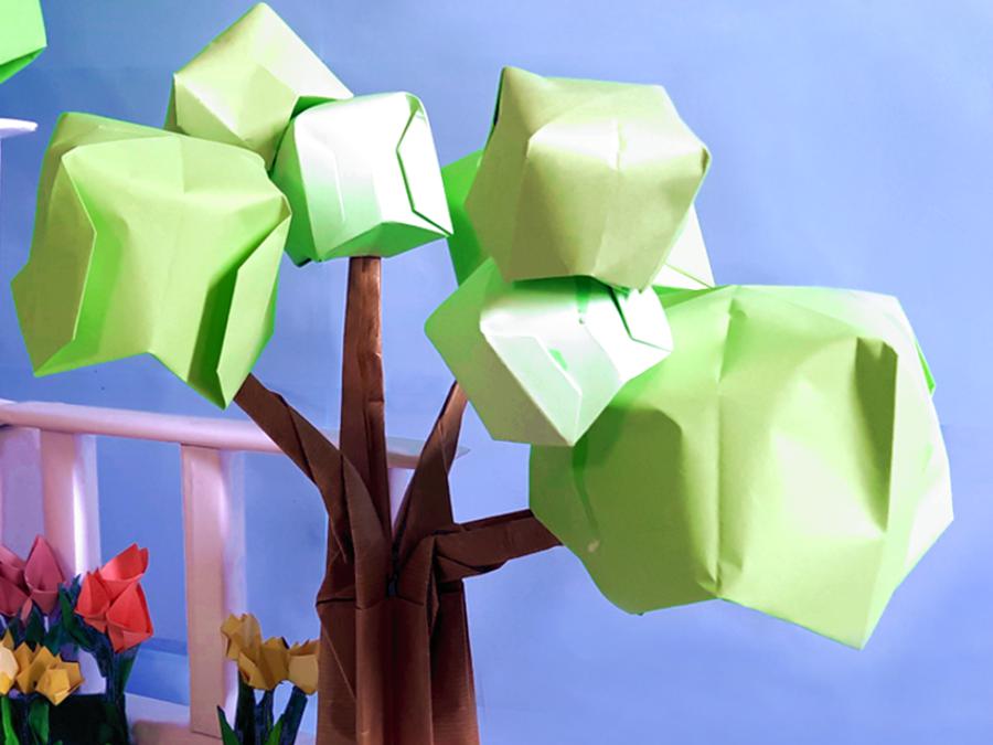 Origami Tree